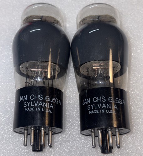 Matched pair sylvania jan chs - matched,
