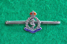 WW1 RAMC Silver Enamel
