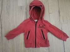 Cp company kids goggle hoody age 2