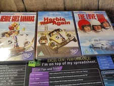 Disney Herbie Films 3 DVDS