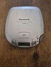 Vintage 90s Panasonic Portable CD Player SL-S208 Silver See Pictures UNTESTED 