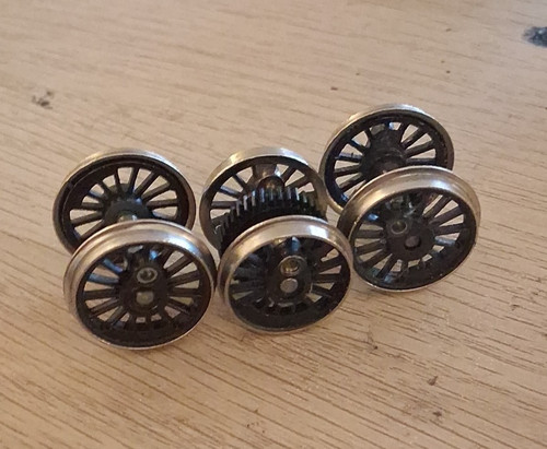 Wheels axles drive gear for - drive,