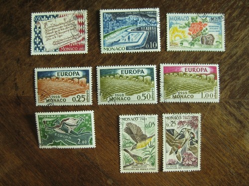 Monaco 1962 stamps - stamps, from