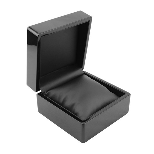 Premium black wooden watch - premium,