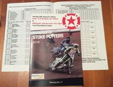 2016 STOKE POTTERS v