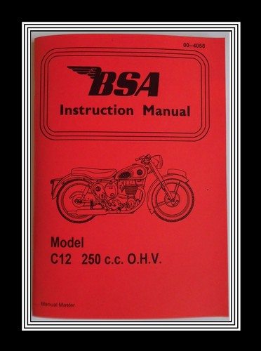 250 bsa c model - model, c12