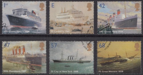 2004 ocean liners ships - ocean, set