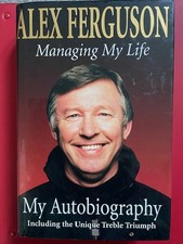 ALEX FERGUSON SIGNED MANAGING