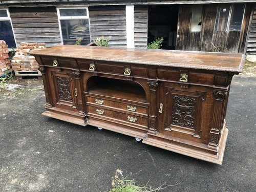 Antique maple carved - co,