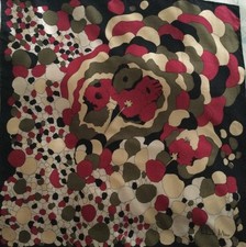 RICHARD ALLAN VINTAGE SILK SCARF 28.5" x 28.5"