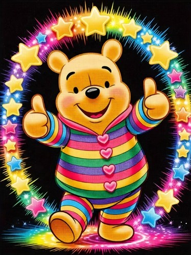 Winnie the pooh diamond - the,