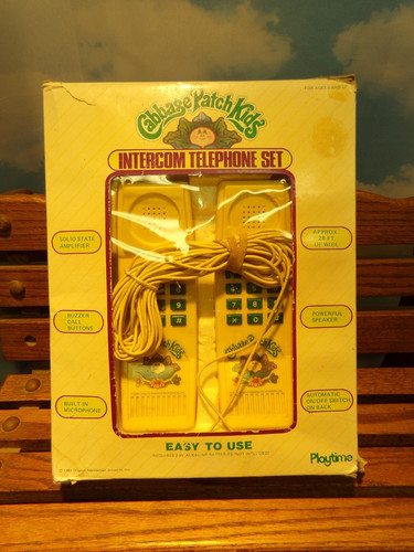 Cabbage patch kids intercom - cabbage,