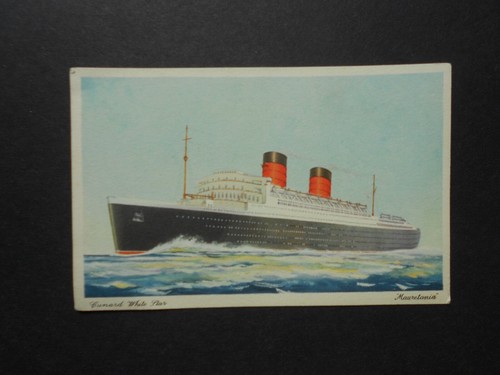 Cunard white star liner - cunard,