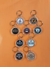Disneyland Paris parks and resorts handmade keyrings
