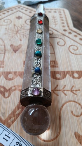 Clear quartz large chakra - chakra, wand