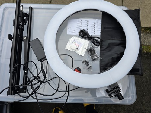 Big led ring light - big, with