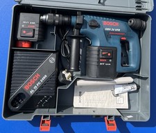 Bosch GBH 24 VFR Cordless SDS hammer Drill Kit Charger 24v 3.0Ah+1.7Ah batteries