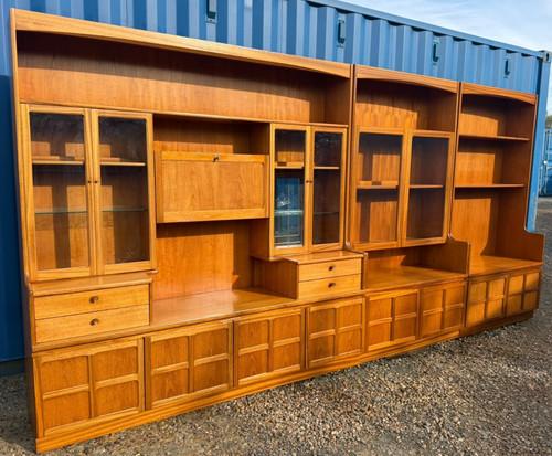 Nathan teak wall units - teak,