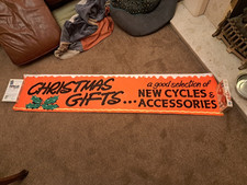 ORIGINAL 80'S LARGE CYCLE SHOP