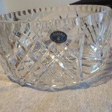 BOHEMIA  Large Hand Cut Lead