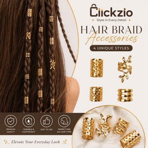40pcs metal hair - metal,