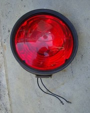 VINTAGE LORRY GENUINE RUBBOLITE MODEL No.103S REAR FOG LAMP ~ 1980's UNUSED