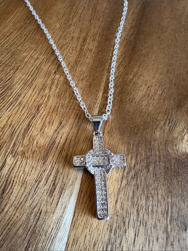 Dazzling silver plated - dazzling, cross