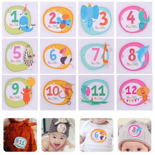 Month old stickers newborn - old,