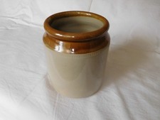 Vintage Earthenware Storage Pot/Jar. Salt Glazed