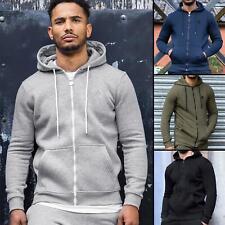 Mens Hoodie Zip Up Hooded