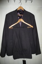 mens NEXT GREY CHALKSTRIPE