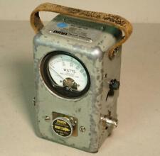 Bird Electronic Thruline Model 43 RF Wattmeter with 5D 5W 200-500MHz Element