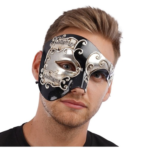 Venetian half mask - venetian, masquerade