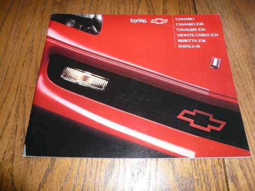 1996 chevrolet sales brochure - 1996,