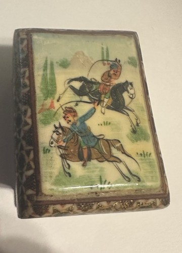 Persian iranian trinket box - trinket,