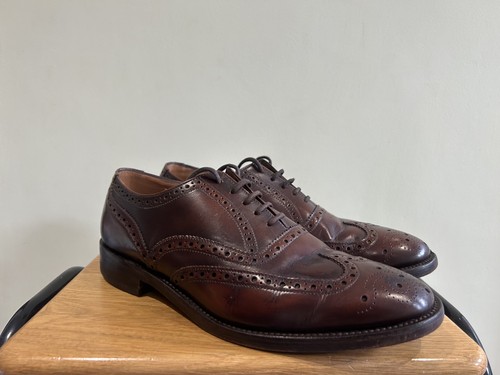 Loake leather brogue shoes - leather,