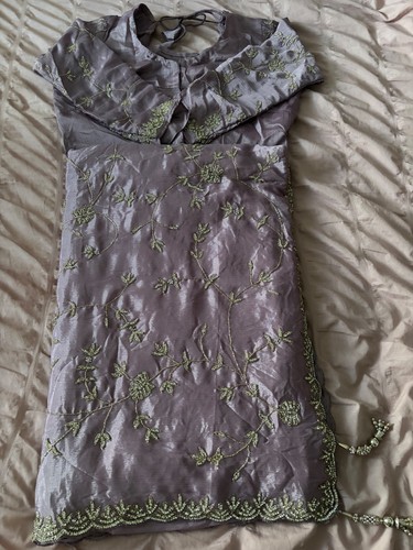 Saree with ready - with,