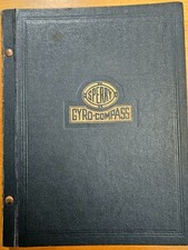 Sperry Gyroscope Co compass instructions & parts  1943-61 ex U.S. Navy Library