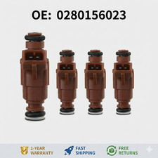 4x Red Fuel Injectors