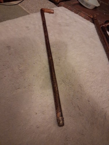 Walking stick vintage wooden - walking,