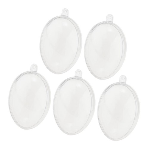 Pieces egg shape clear - egg,