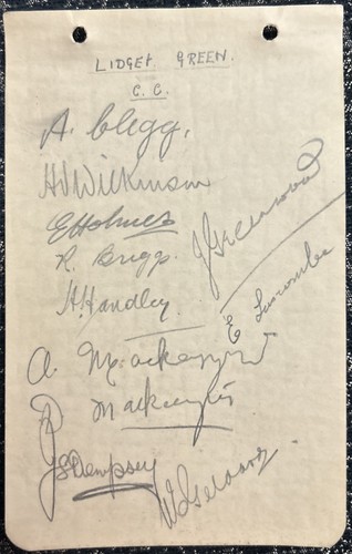 Signed x11 1937 - x11, bradford