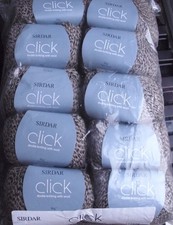 SIRDAR CLICK  WOOL  DK  SHADE