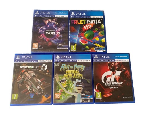 Ps4 games bundle - vr,
