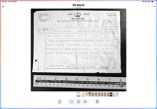 DAVID NIVEN telegram dated  7 February 1973 