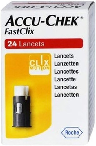 Accu chek fastclix lancetas - accu-chek,