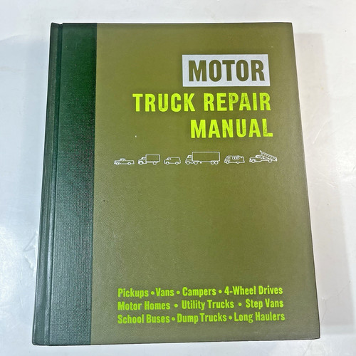 Motor truck repair manual 35th - repair,