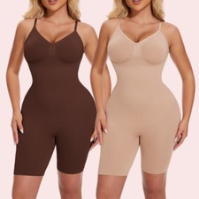Women Firm Full Body Shaper Tummy Control Bodysuit Slimming Shapewear Trainer