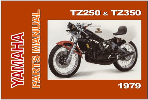 Yamaha parts manual tz350 - manual,