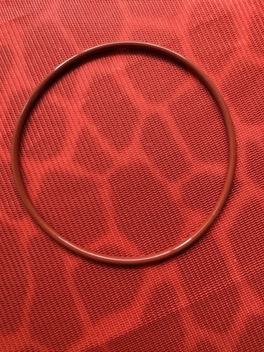 Ring 3293 silicone red - silicone,
